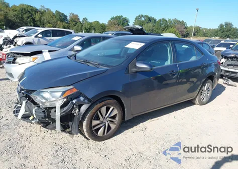 2016 Toyota Corolla Le Plus из США, поврежденный, VIN 5YFBPRHE4GP495909